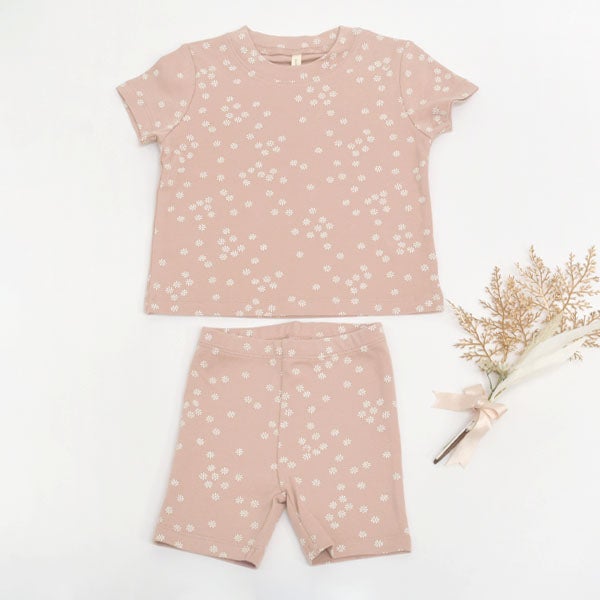  オーガニックコットン ベビーサマーパジャマセット
