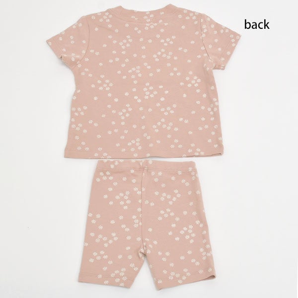  オーガニックコットン ベビーサマーパジャマセット