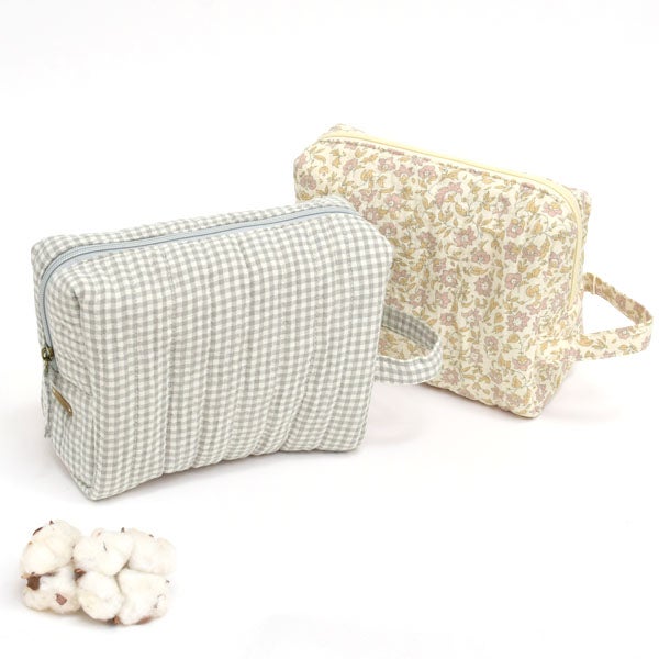 オーガニックコットン トイレタリーバッグ