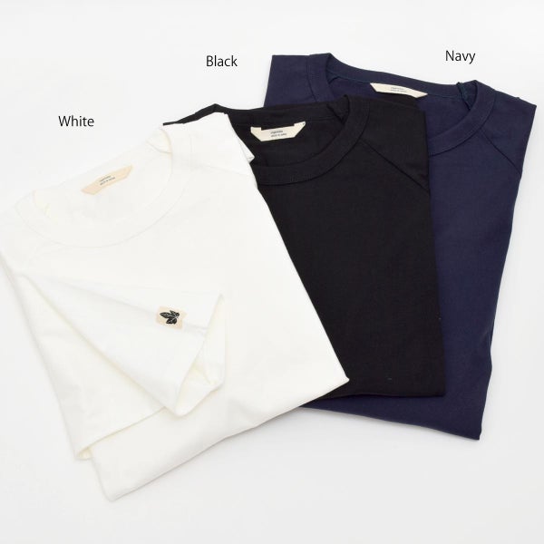 オーガニックコットン RAGLAN TEE