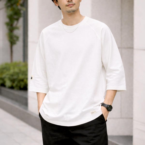オーガニックコットン RAGLAN TEE