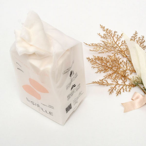 オーガニックコットン スキンケアコットン90枚入り【2個セット】