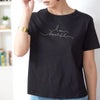 ーガニックコットン 天竺 メッセージTシャツ