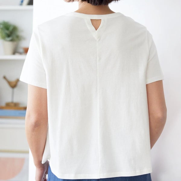 ーガニックコットン 天竺 メッセージTシャツ