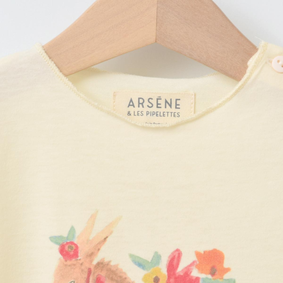 オーガニックコットン ベビー 半袖Ｔシャツ Little Donkey