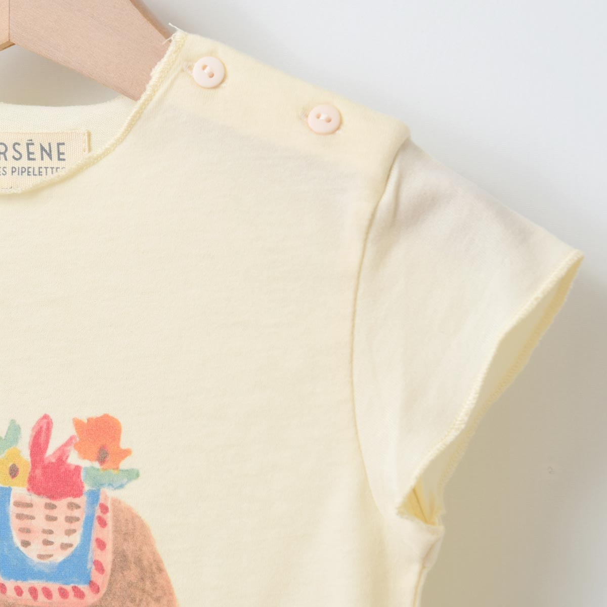 オーガニックコットン ベビー 半袖Ｔシャツ Little Donkey