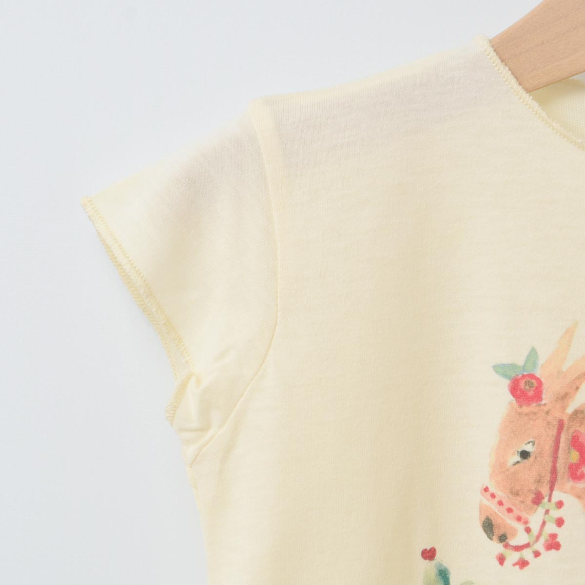 オーガニックコットン ベビー 半袖Ｔシャツ Little Donkey