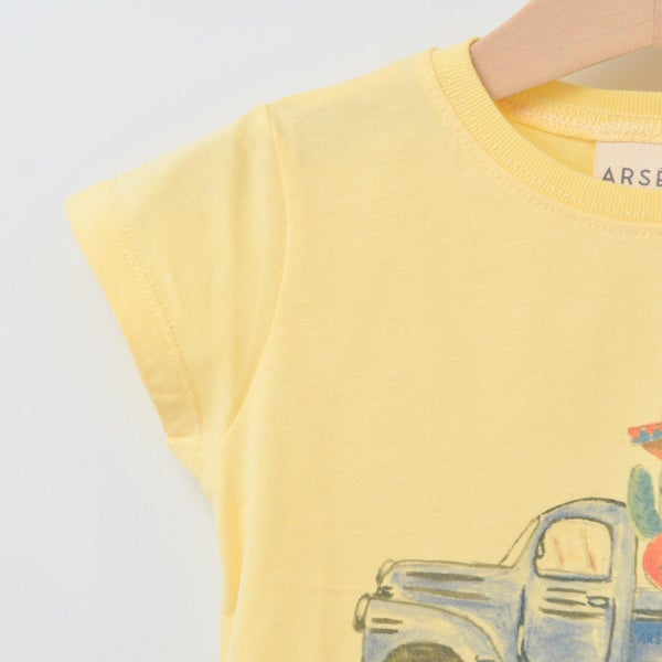 オーガニックコットン ベビー 半袖Ｔシャツ Surf Truck