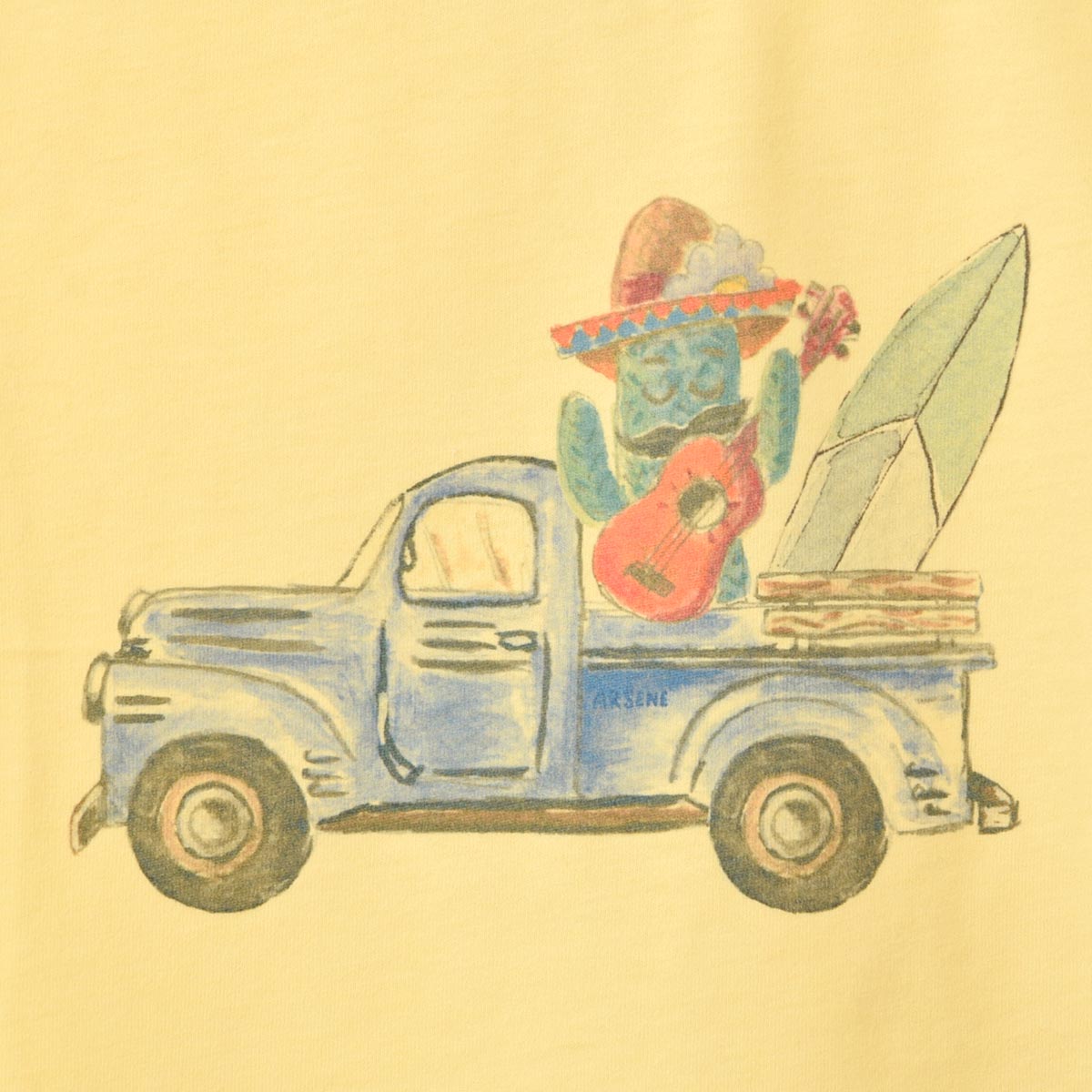 オーガニックコットン ベビー 半袖Ｔシャツ Surf Truck