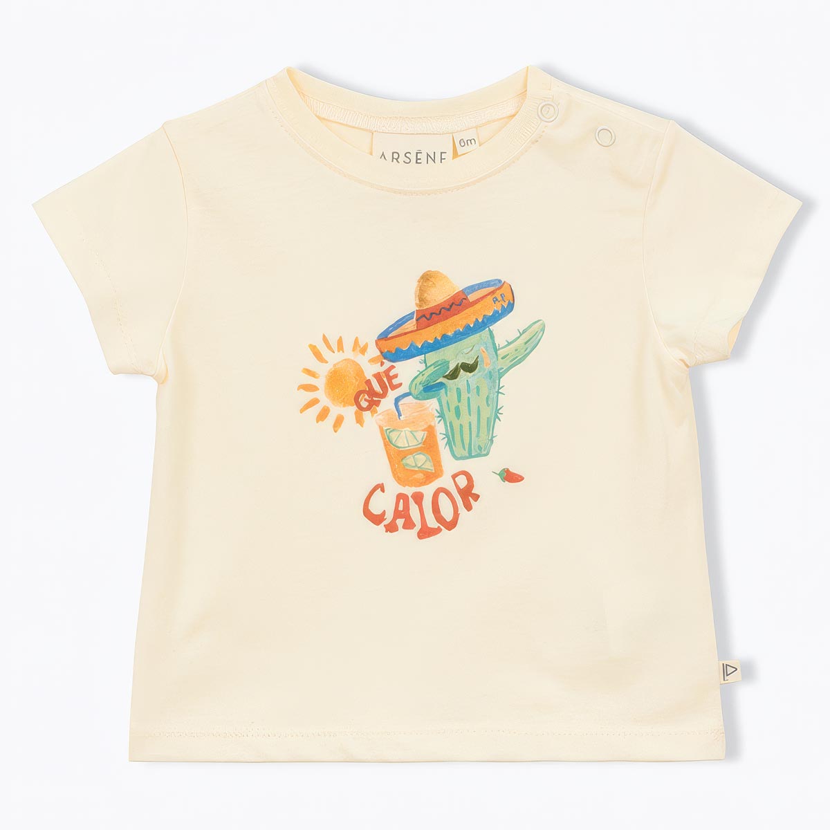 オーガニックコットン ベビー 半袖Ｔシャツ That's Hot