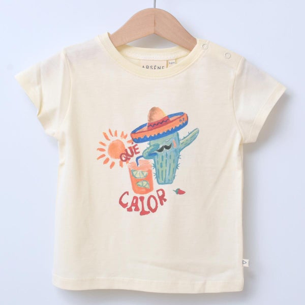 オーガニックコットン ベビー 半袖Ｔシャツ That's Hot