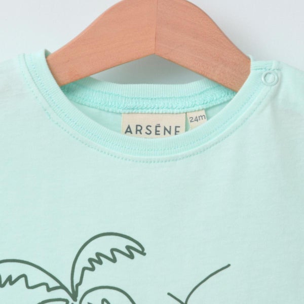 オーガニックコットン ベビー 半袖Ｔシャツ Coconut