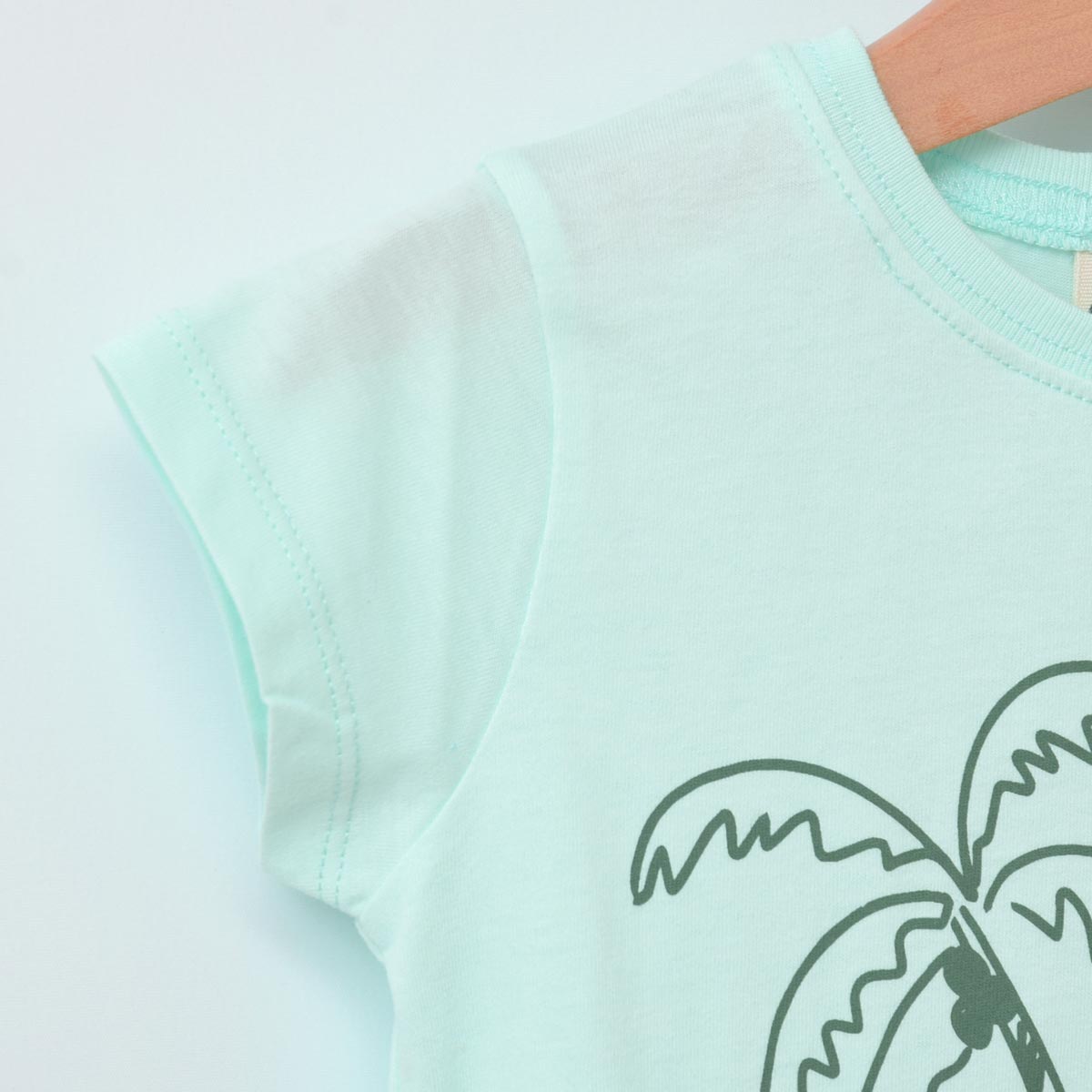 オーガニックコットン ベビー 半袖Ｔシャツ Coconut