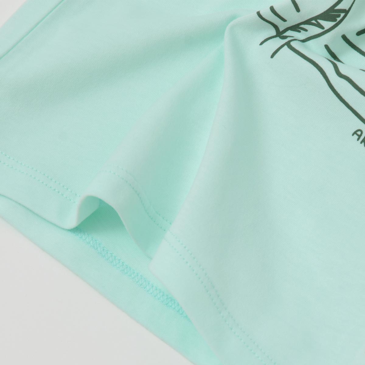 オーガニックコットン ベビー 半袖Ｔシャツ Coconut
