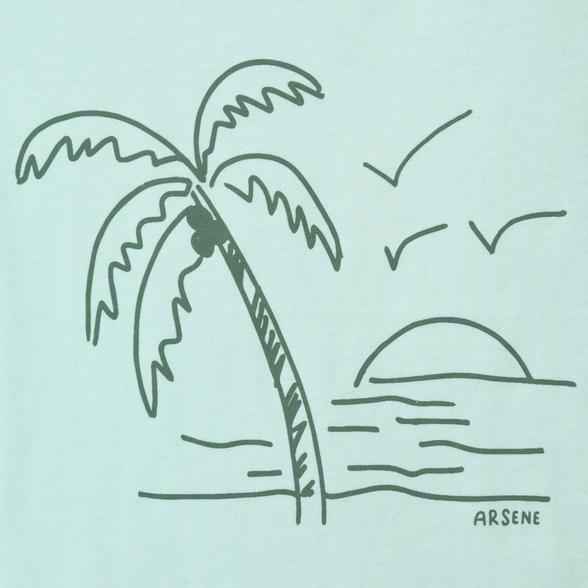 オーガニックコットン ベビー 半袖Ｔシャツ Coconut