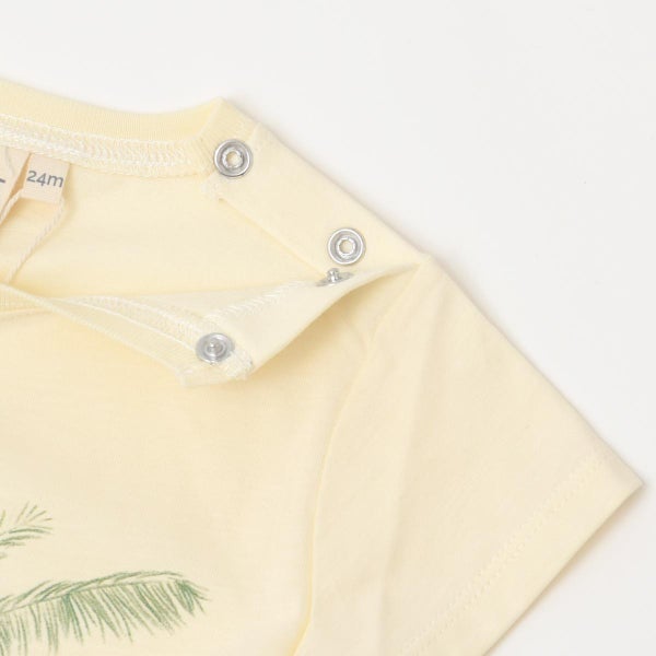 オーガニックコットン ベビー 半袖Ｔシャツ Palm
