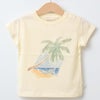オーガニックコットン ベビー 半袖Ｔシャツ Palm