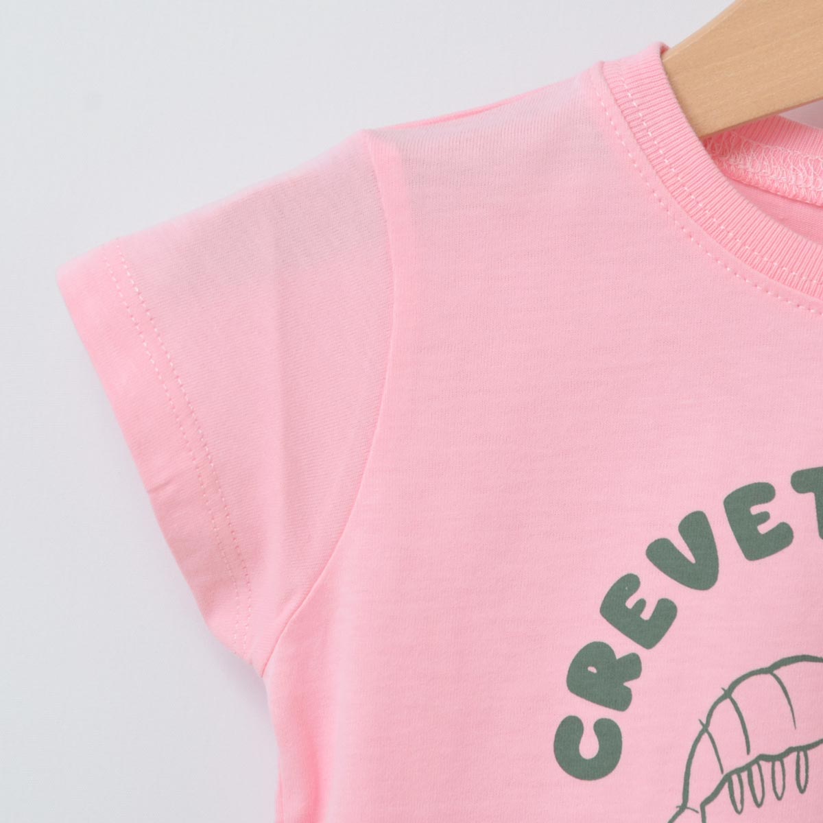 オーガニックコットン ベビー 半袖Ｔシャツ Shrimp Club