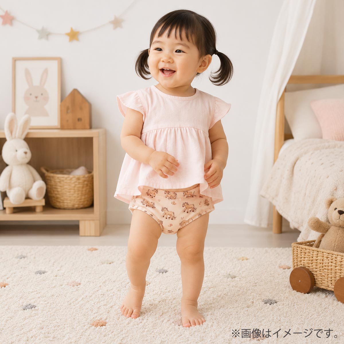 オーガニックコットン トイレトレーニングパンツBrief