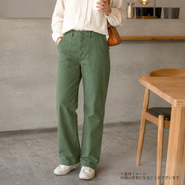 オーガニックコットン ウィメンズ・ユーティリティ・パンツ