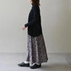 オーガニックコットン ハートゥプリントモッタイナクナイスカート