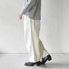オーガニックコットン スラブヘリンボンミトンポッケパンツ