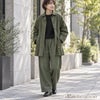 オーガニックコットン スラブヘリンボンミトンポッケパンツ