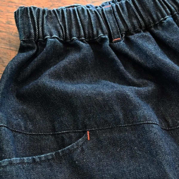 オーガニックコットン デニムnamasteヨークパンツ