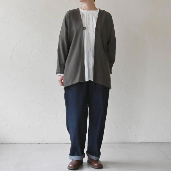 オーガニックコットン デニムnamasteポケポケパンツ