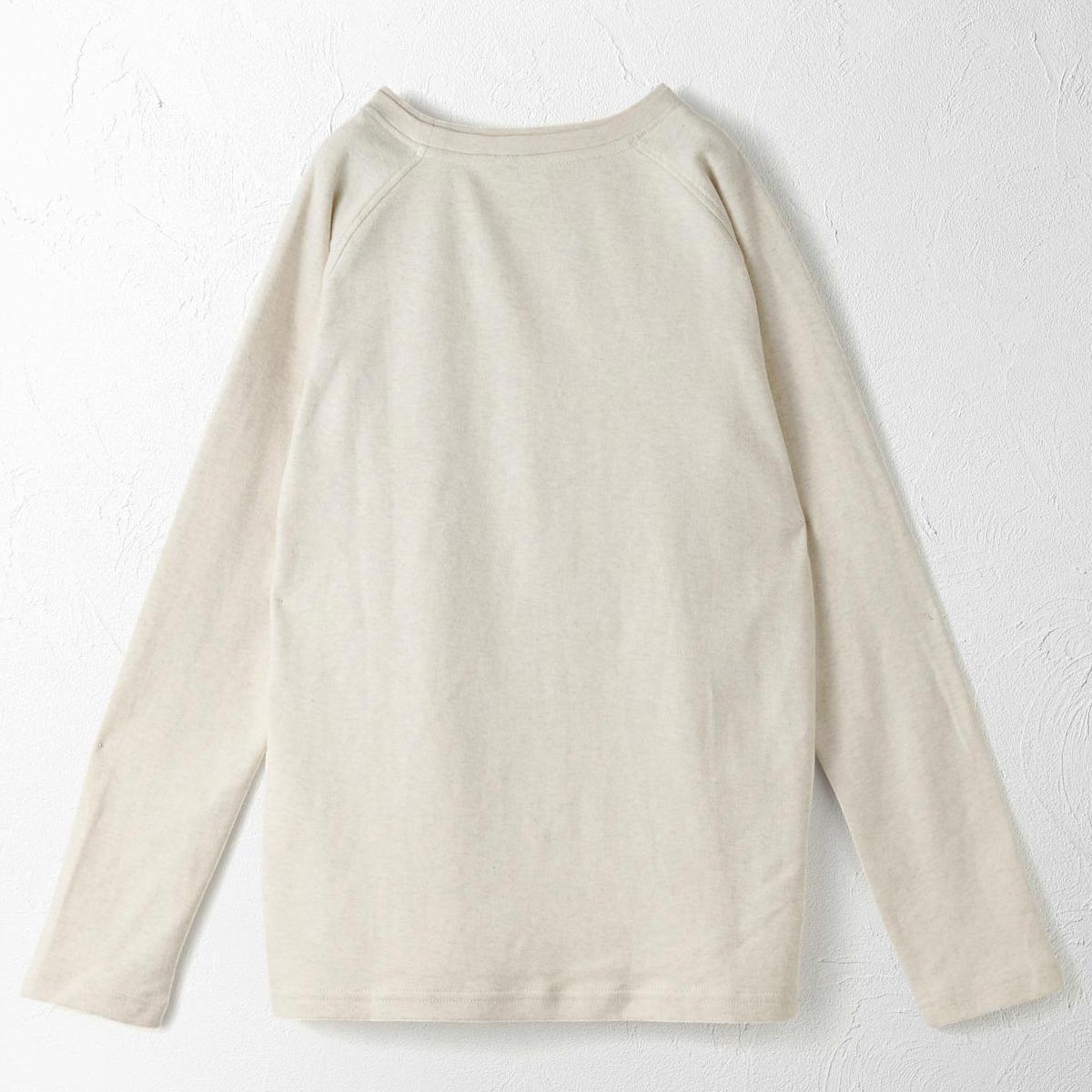 オーガニックコットン ロングスリーブトップ