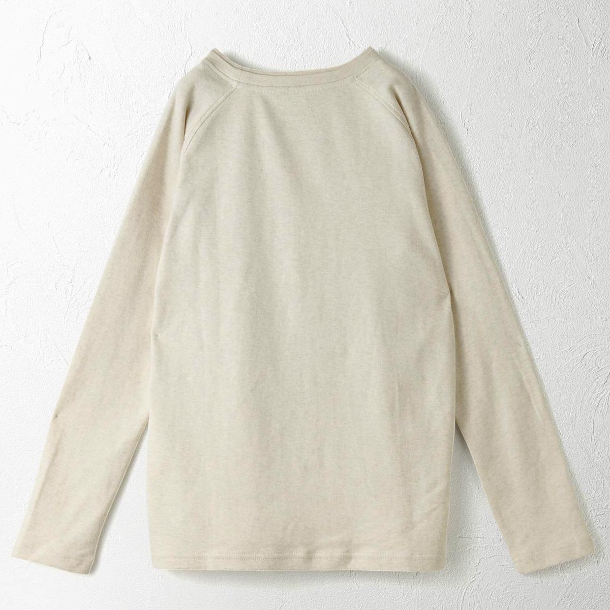 オーガニックコットン ロングスリーブトップ