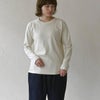 オーガニックコットン ロングスリーブトップ