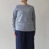 オーガニックコットン ロングスリーブトップ