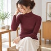 オーガニックコットン リブタートルネックN限定カラー