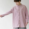 オーガニックコットン コーデュロイロングシャツ