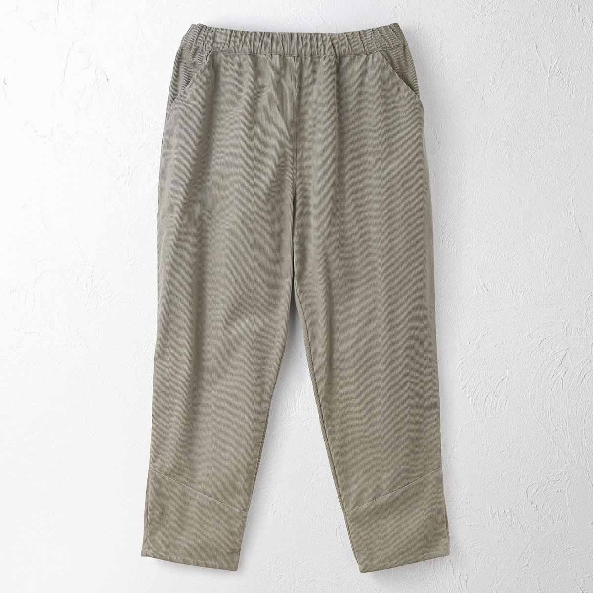 オーガニックコットン コーデュロイアクティブパンツ