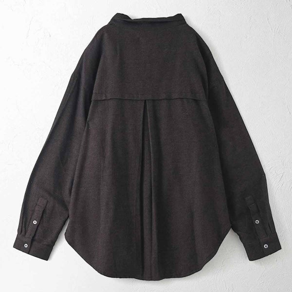 オーガニックコットン フランネルヒヨクシャツ