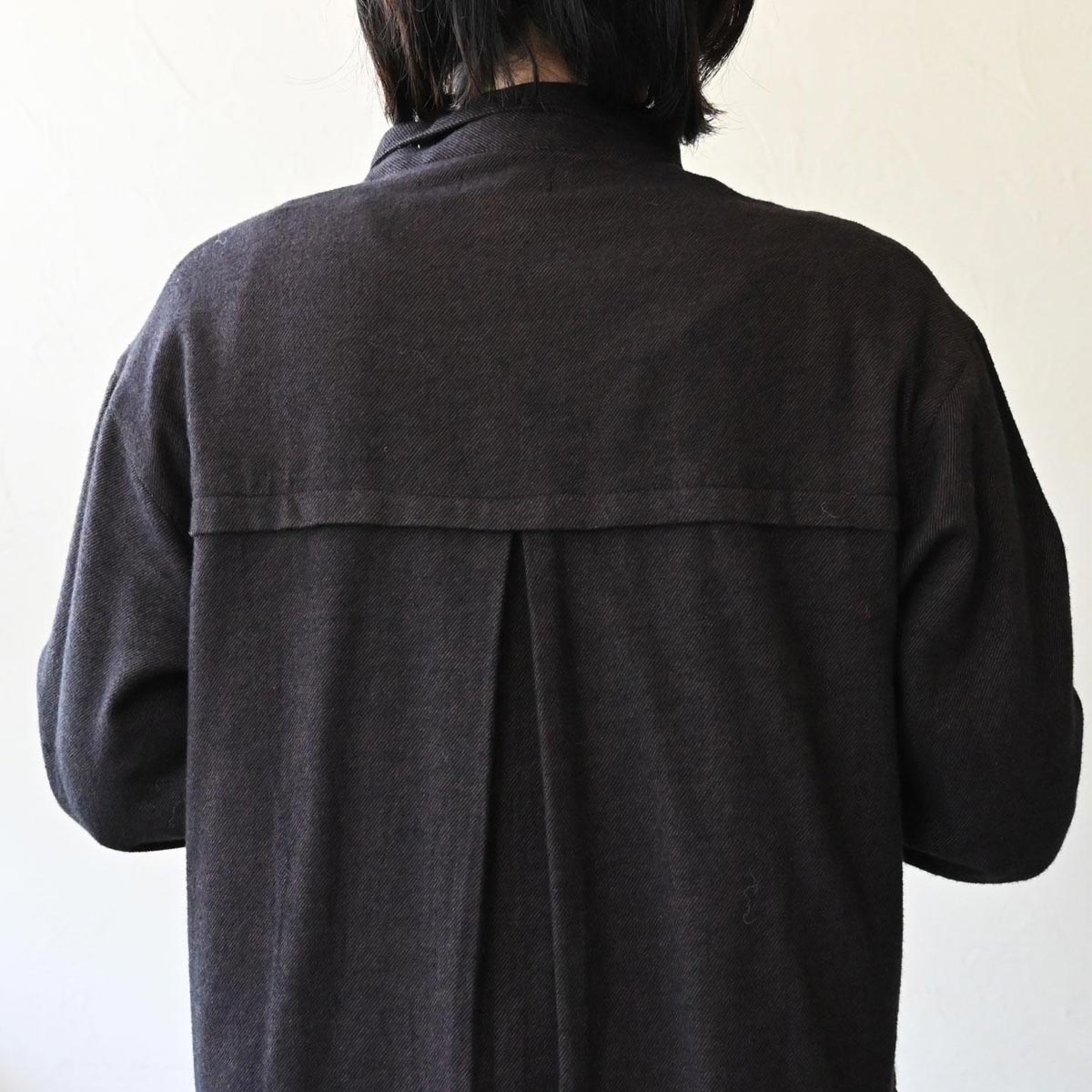 オーガニックコットン フランネルヒヨクシャツ