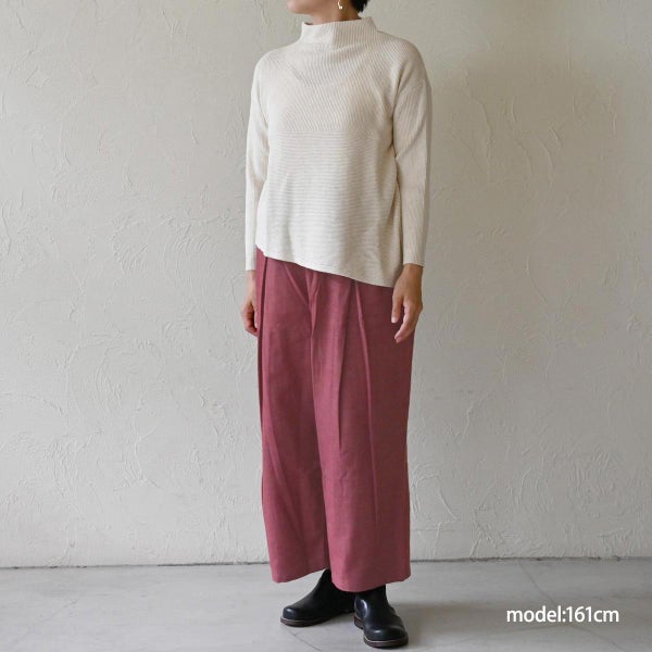 オーガニックコットン フランネルカサネタックパンツ