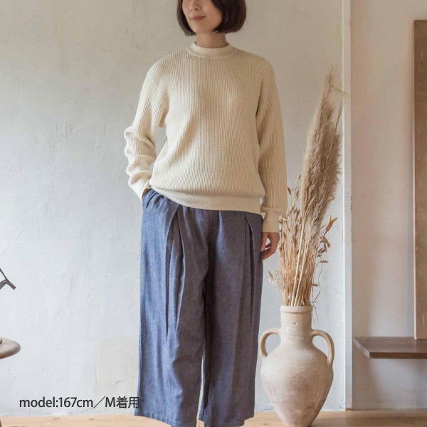 オーガニックコットン ユニセックスワッフルトップ