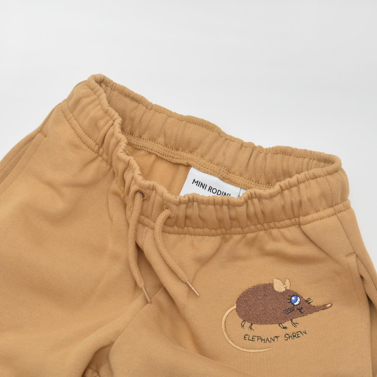 オーガニックコットン キッズ裏起毛スウェットパンツ Elephant shrew