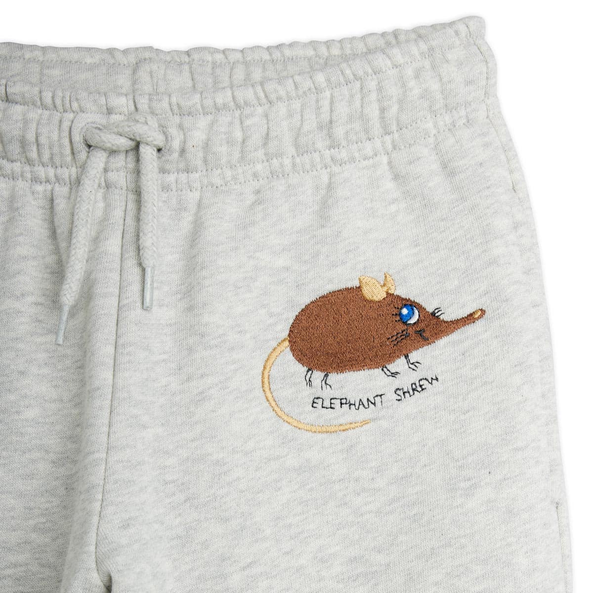 オーガニックコットン キッズ裏起毛スウェットパンツ Elephant shrew