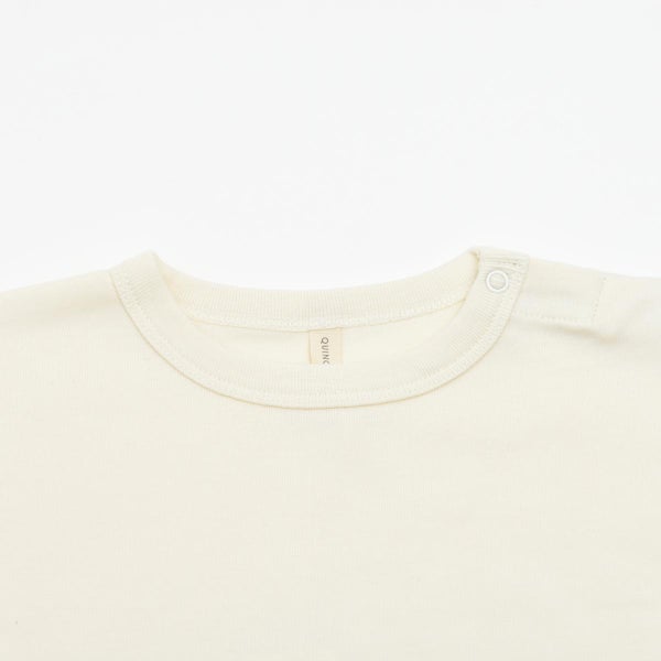 オーガニックコットン ベビー 長袖ラグラン Tシャツ