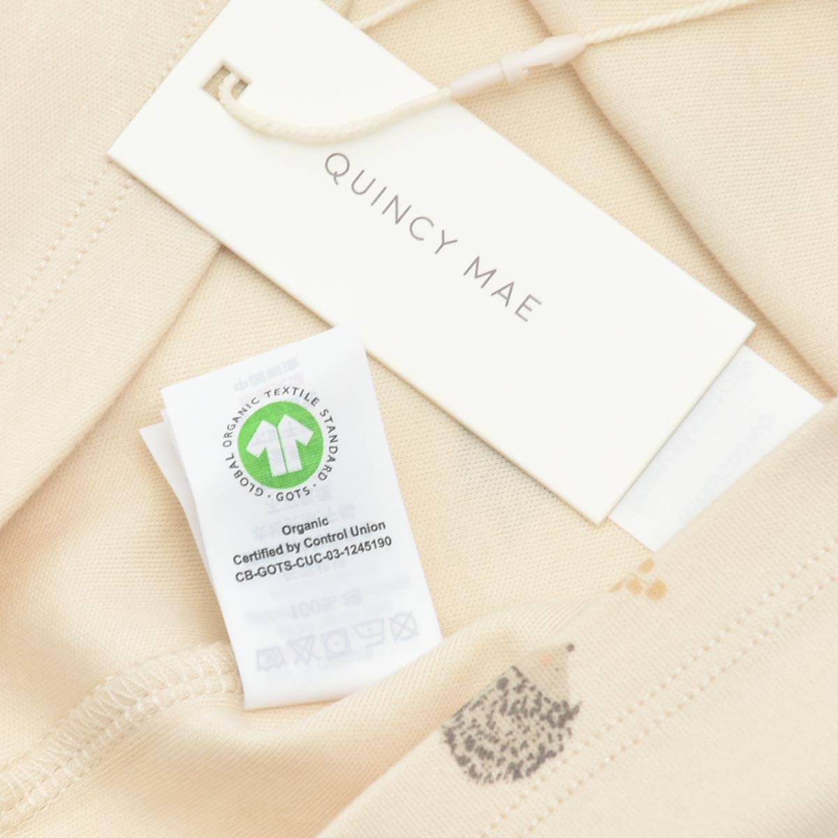 オーガニックコットン ベビー 長袖Tシャツ