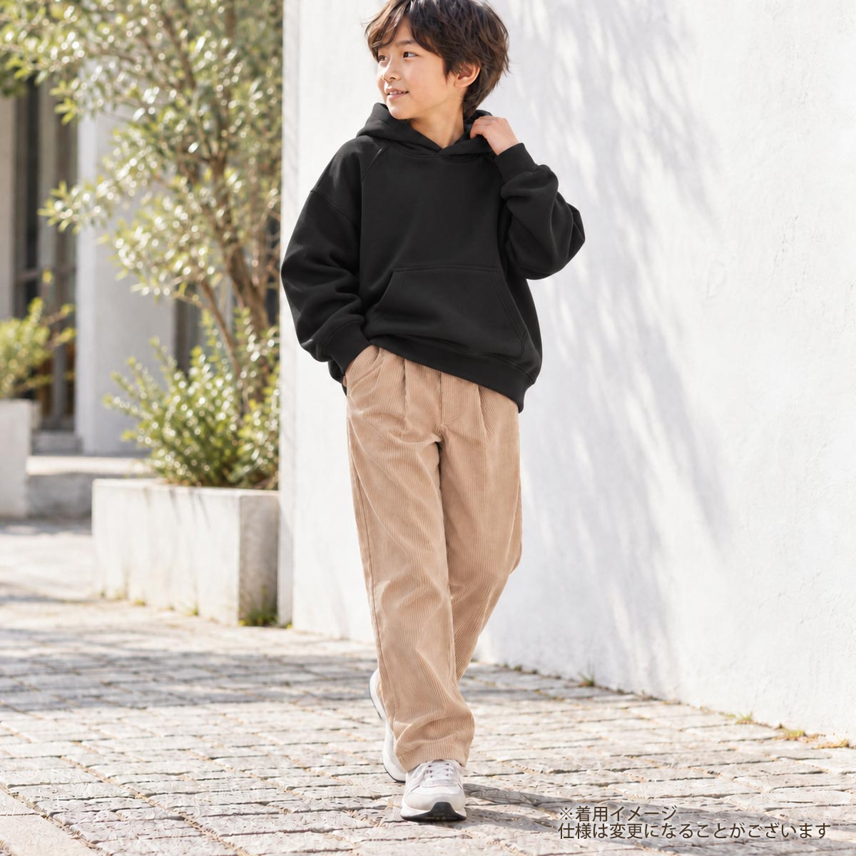 オーガニックコットン キッズ コーデュロイパンツ
