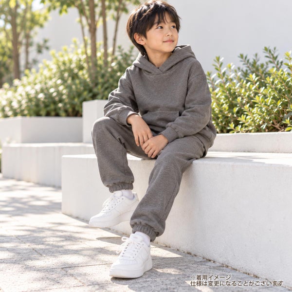 オーガニックコットン キッズ 裏起毛スウェットパンツ