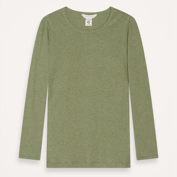 オーガニックコットン スリムフィットTシャツ