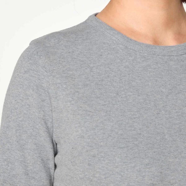 オーガニックコットン ベーシック クルーネック半袖Tシャツ