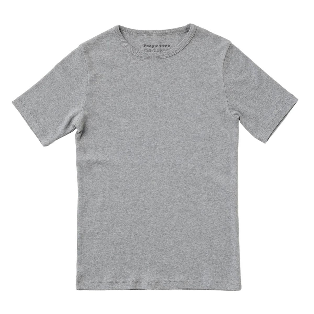 オーガニックコットン ベーシック クルーネック半袖Tシャツ
