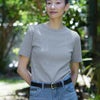 オーガニックコットン ベーシック クルーネック半袖Tシャツ